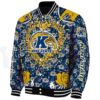 custom kent state golden flashes heart explosion navy blue jacket best selling