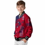 custom los angeles angels fishing rod red jacket best selling