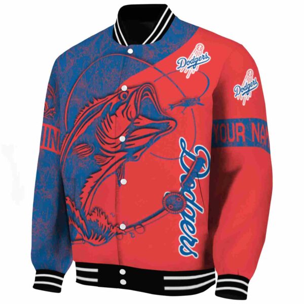custom los angeles dodgers fishing rod red jacket best selling