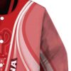 custom louisiana ragin cajuns wave patterns red jacket premium grade