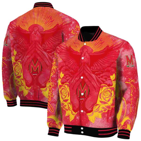 custom maryland terrapins praying hands red jacket fashion forward