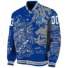 custom memphis tigers fishing art blue jacket best selling