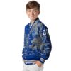 custom memphis tigers fishing art blue jacket trendy
