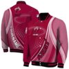 custom miami heat wave patterns red jacket fashion forward