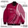 custom miami heat wave patterns red jacket new arrival