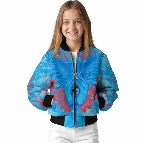 custom miami marlins praying hands blue jacket top rated