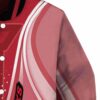 custom miami redhawks wave patterns red jacket premium grade