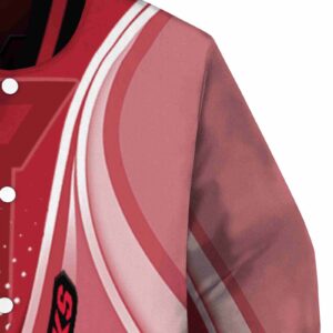 custom miami redhawks wave patterns red jacket premium grade