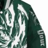 custom michigan state spartans fishing passion green white jacket premium grade