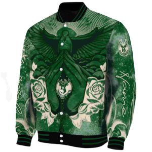 custom milwaukee bucks praying hands green jacket best selling
