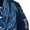 custom minnesota timberwolves fishing passion midnight blue white jacket premium grade