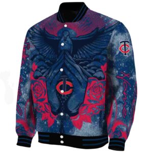 custom minnesota twins praying hands navy jacket best selling