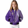 custom minnesota vikings wave patterns purple jacket top rated