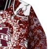 custom mississippi state bulldogs heart explosion maroon jacket premium grade