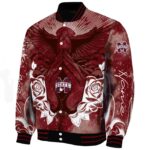 custom mississippi state bulldogs praying hands maroon jacket best selling
