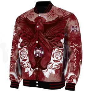 custom mississippi state bulldogs praying hands maroon jacket best selling