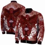 custom mississippi state bulldogs praying hands maroon jacket best selling