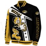 custom missouri tigers mickey football black white jacket best selling