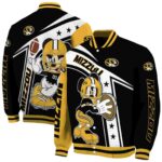 custom missouri tigers mickey football black white jacket best selling