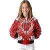 custom nc state wolfpack heart explosion red jacket top rated
