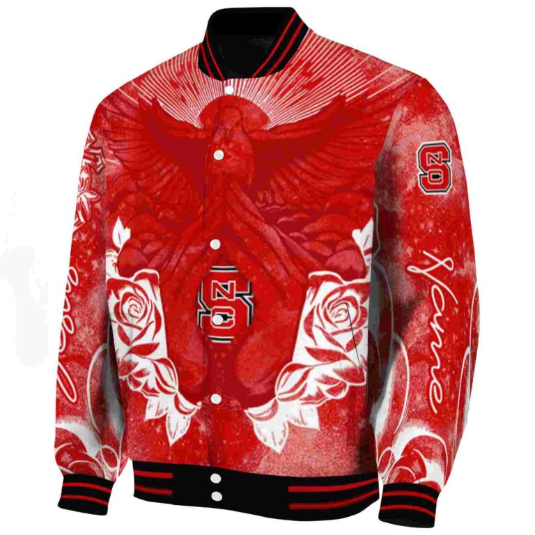 custom nc state wolfpack praying hands red jacket best selling