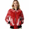 custom nc state wolfpack praying hands red jacket latest model