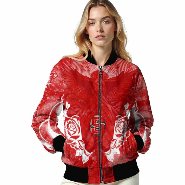 custom nc state wolfpack praying hands red jacket latest model