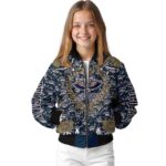 custom new orleans pelicans heart explosion navy jacket best selling