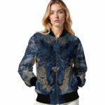 custom new orleans pelicans praying hands navy jacket best selling