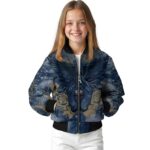 custom new orleans pelicans praying hands navy jacket best selling