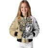 custom new orleans saints jesus tears gold white jacket top rated