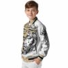 custom new orleans saints jesus tears gold white jacket trendy