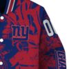 custom new york giants fishing art blue jacket premium grade