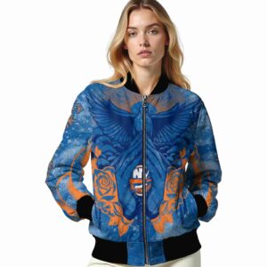 custom new york islanders praying hands blue jacket latest model