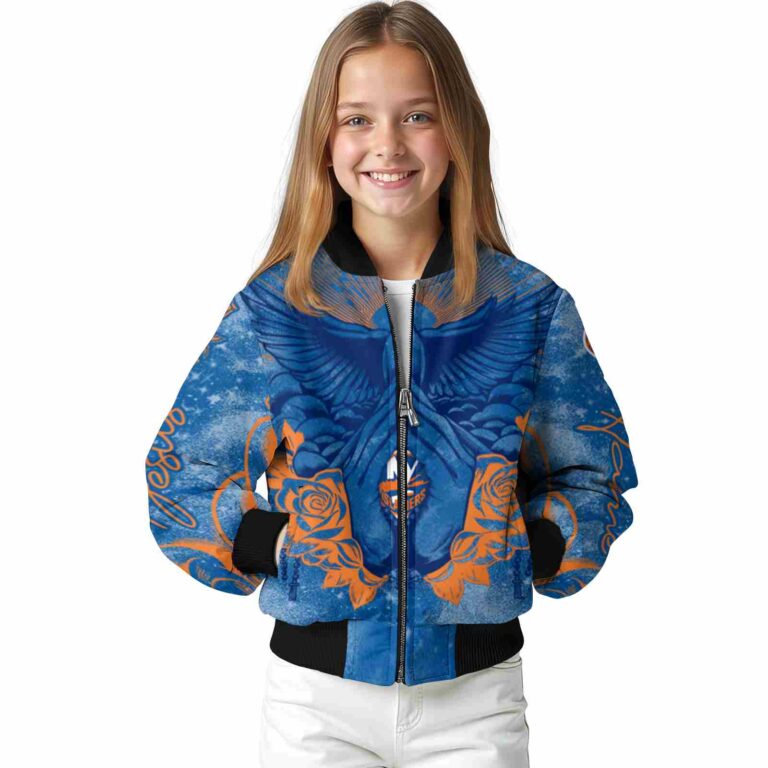 custom new york islanders praying hands blue jacket top rated