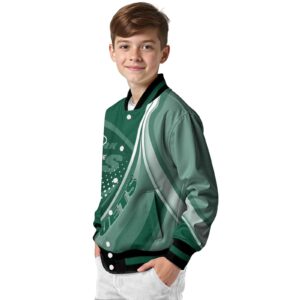 custom new york jets wave patterns green jacket trendy