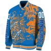 custom new york knicks fishing art blue jacket best selling
