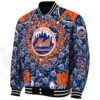 custom new york mets heart explosion blue jacket best selling