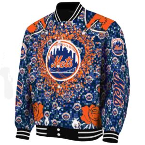 custom new york mets heart explosion blue jacket best selling