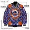 custom new york mets heart explosion blue jacket new arrival