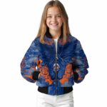 custom new york mets praying hands blue jacket best selling