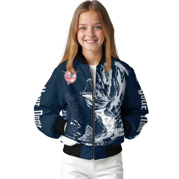 custom new york yankees fishing passion navy white jacket top rated