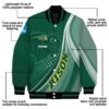 custom north dakota state bison wave patterns green jacket new arrival
