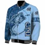 custom old dominion monarchs fishing rod light blue jacket best selling