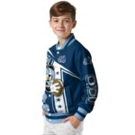 custom old dominion monarchs mickey football blue white jacket best selling