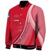 custom ole miss rebels wave patterns red jacket best selling