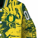 custom oregon ducks fishing art green jacket best selling