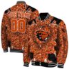 custom oregon state beavers heart explosion orange jacket fashion forward