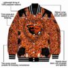 custom oregon state beavers heart explosion orange jacket new arrival