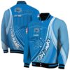 custom orlando magic wave patterns blue jacket fashion forward